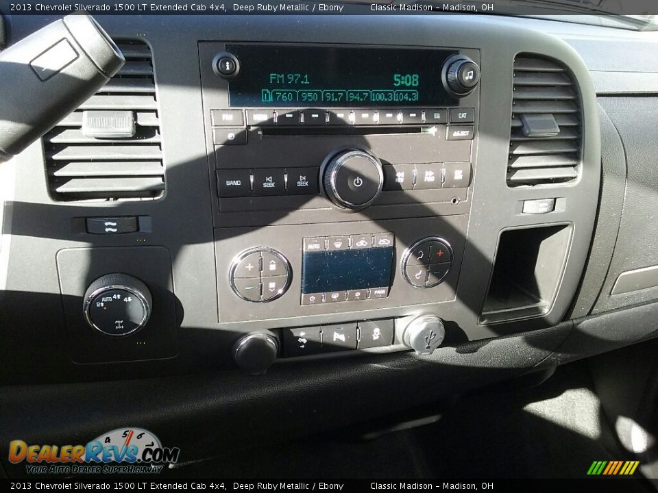 2013 Chevrolet Silverado 1500 LT Extended Cab 4x4 Deep Ruby Metallic / Ebony Photo #7