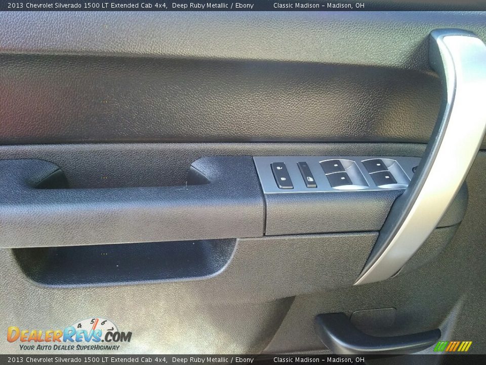 2013 Chevrolet Silverado 1500 LT Extended Cab 4x4 Deep Ruby Metallic / Ebony Photo #8