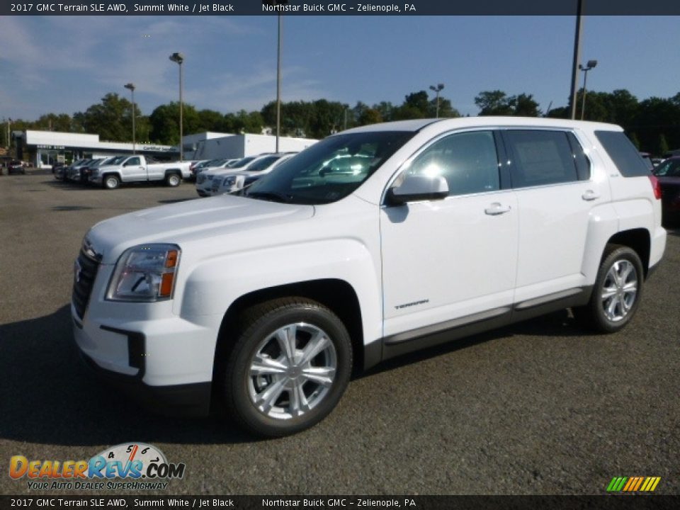 2017 GMC Terrain SLE AWD Summit White / Jet Black Photo #1