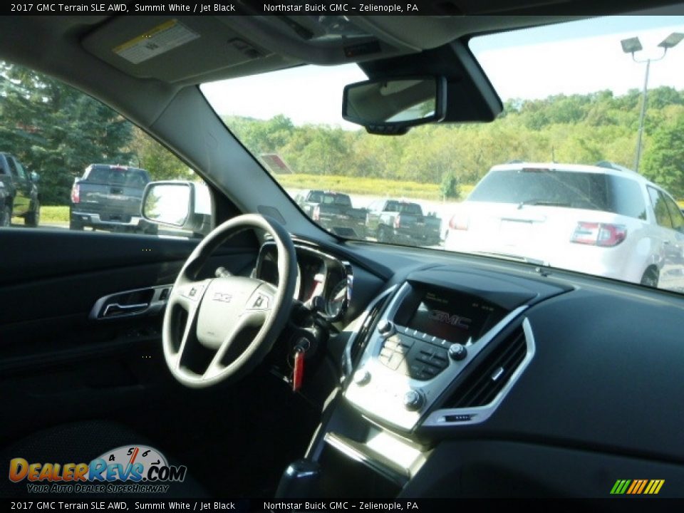 2017 GMC Terrain SLE AWD Summit White / Jet Black Photo #9
