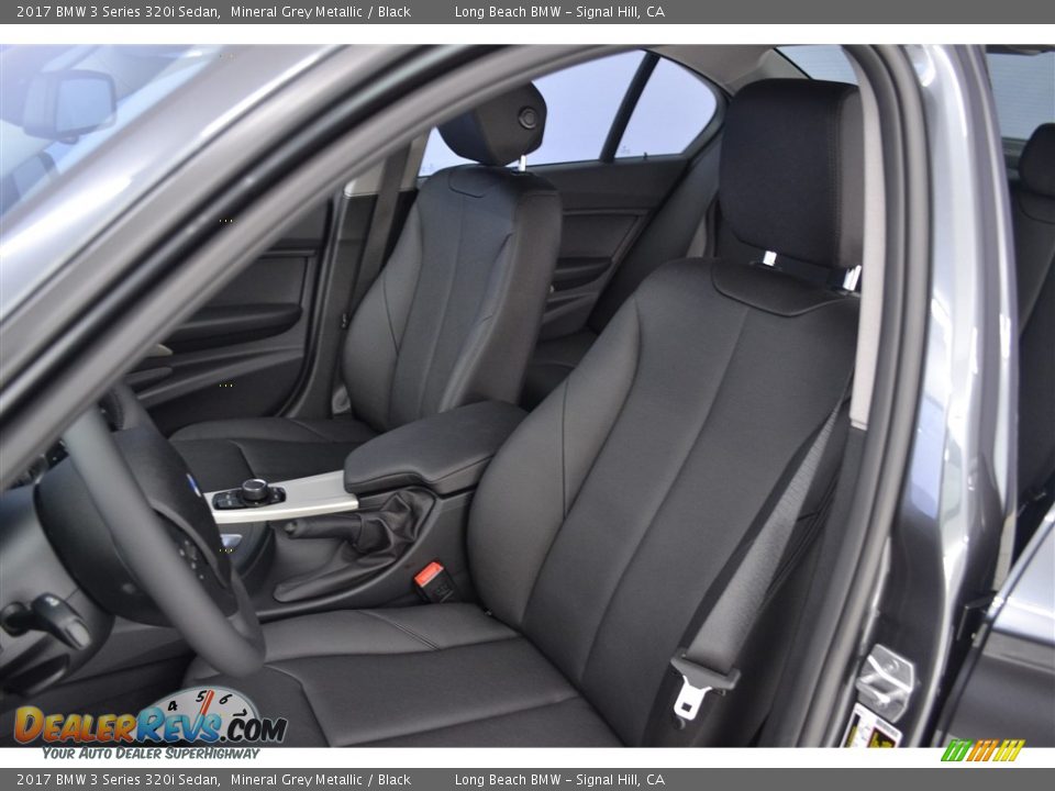2017 BMW 3 Series 320i Sedan Mineral Grey Metallic / Black Photo #9