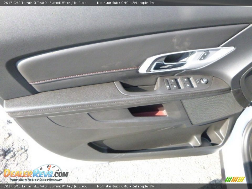 2017 GMC Terrain SLE AWD Summit White / Jet Black Photo #13