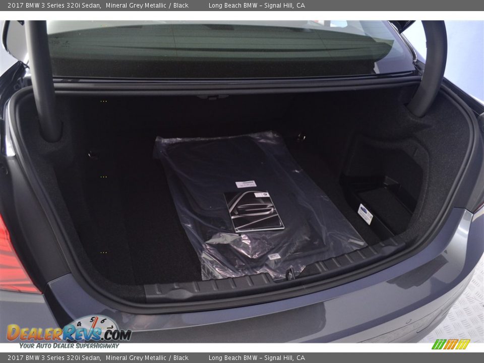 2017 BMW 3 Series 320i Sedan Mineral Grey Metallic / Black Photo #11