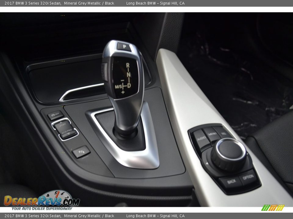 2017 BMW 3 Series 320i Sedan Mineral Grey Metallic / Black Photo #13