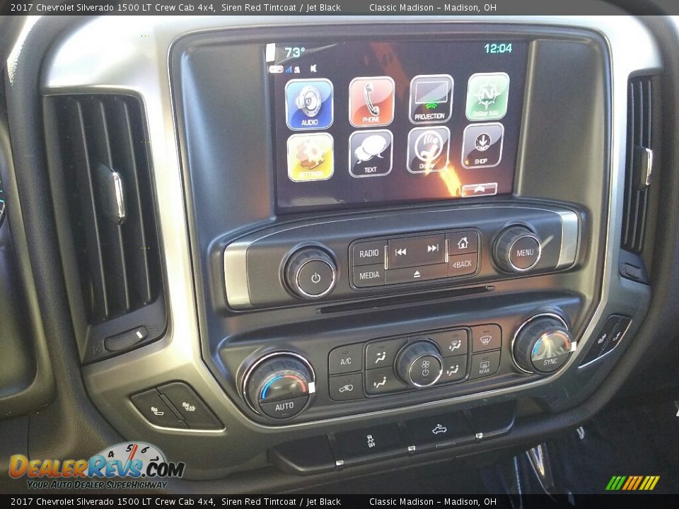 2017 Chevrolet Silverado 1500 LT Crew Cab 4x4 Siren Red Tintcoat / Jet Black Photo #5