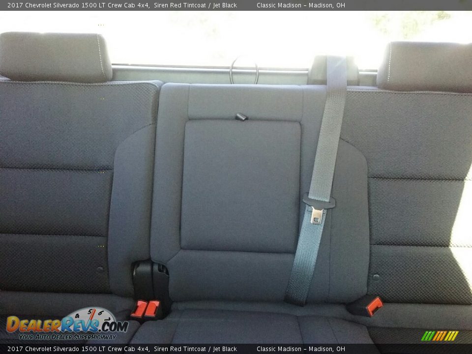 2017 Chevrolet Silverado 1500 LT Crew Cab 4x4 Siren Red Tintcoat / Jet Black Photo #7