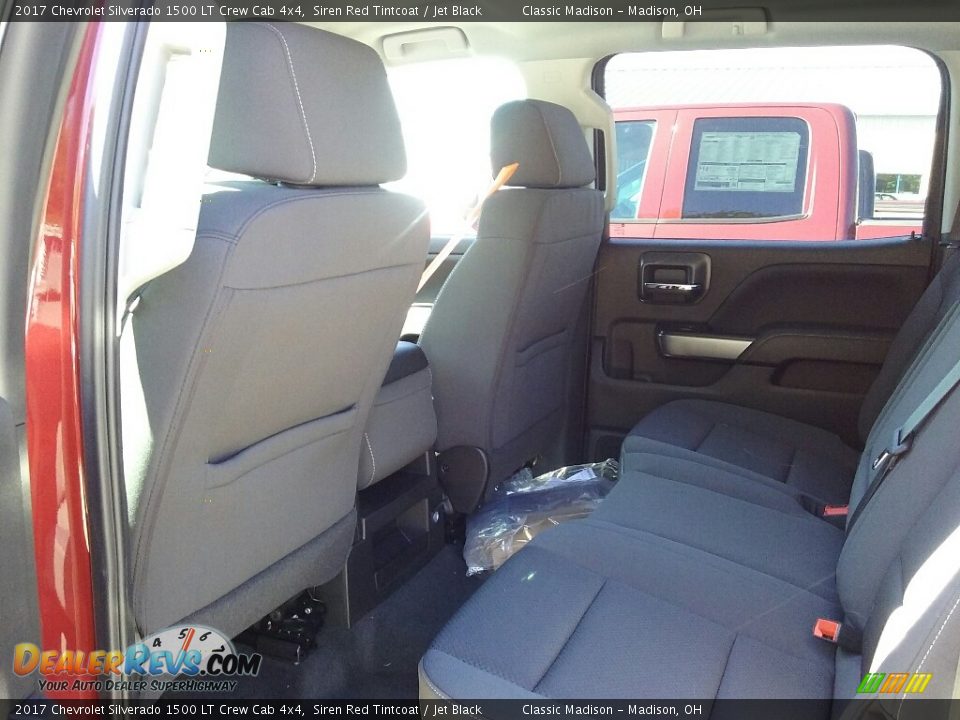 2017 Chevrolet Silverado 1500 LT Crew Cab 4x4 Siren Red Tintcoat / Jet Black Photo #8