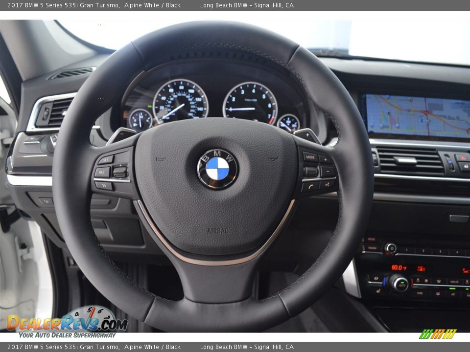 2017 BMW 5 Series 535i Gran Turismo Steering Wheel Photo #15