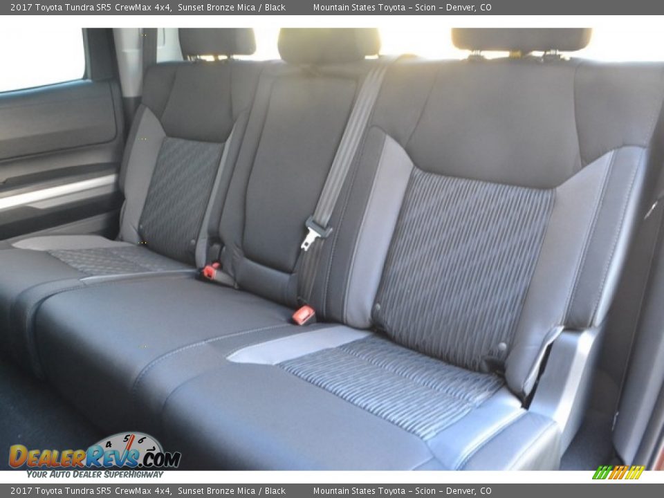 Rear Seat of 2017 Toyota Tundra SR5 CrewMax 4x4 Photo #7