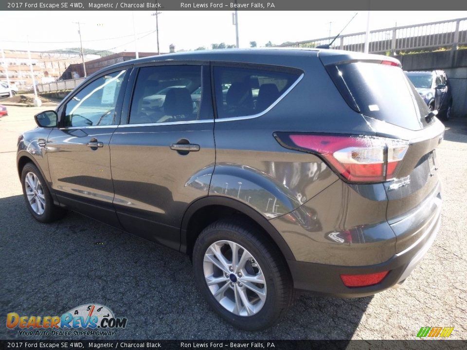 2017 Ford Escape SE 4WD Magnetic / Charcoal Black Photo #5