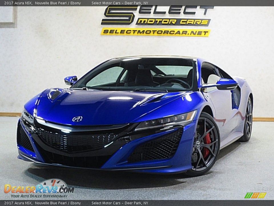 2017 Acura NSX Nouvelle Blue Pearl / Ebony Photo #1