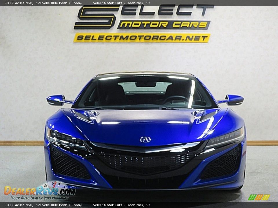 2017 Acura NSX Nouvelle Blue Pearl / Ebony Photo #2