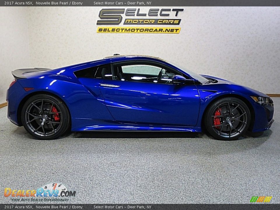 2017 Acura NSX Nouvelle Blue Pearl / Ebony Photo #4