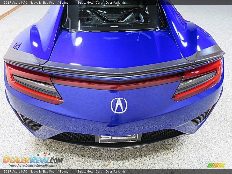 2017 Acura NSX Nouvelle Blue Pearl / Ebony Photo #5