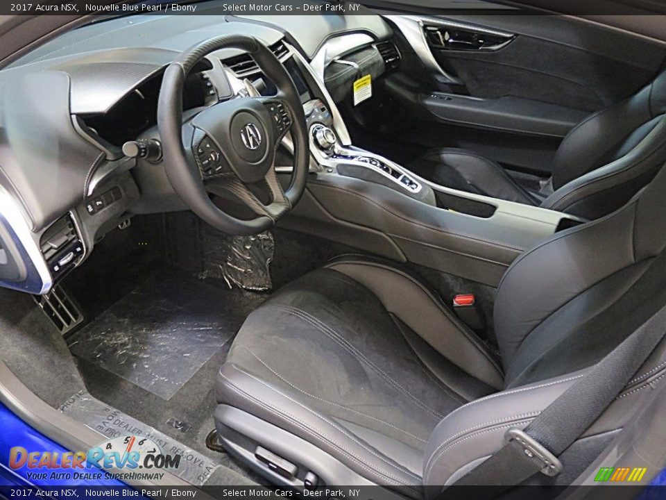 Ebony Interior - 2017 Acura NSX  Photo #9