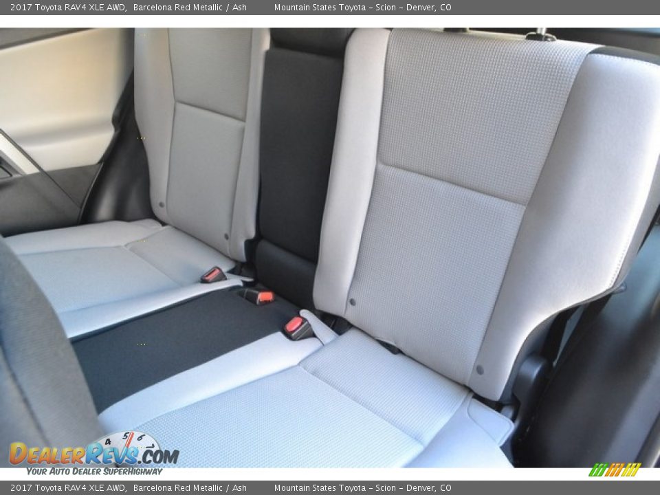 Rear Seat of 2017 Toyota RAV4 XLE AWD Photo #7