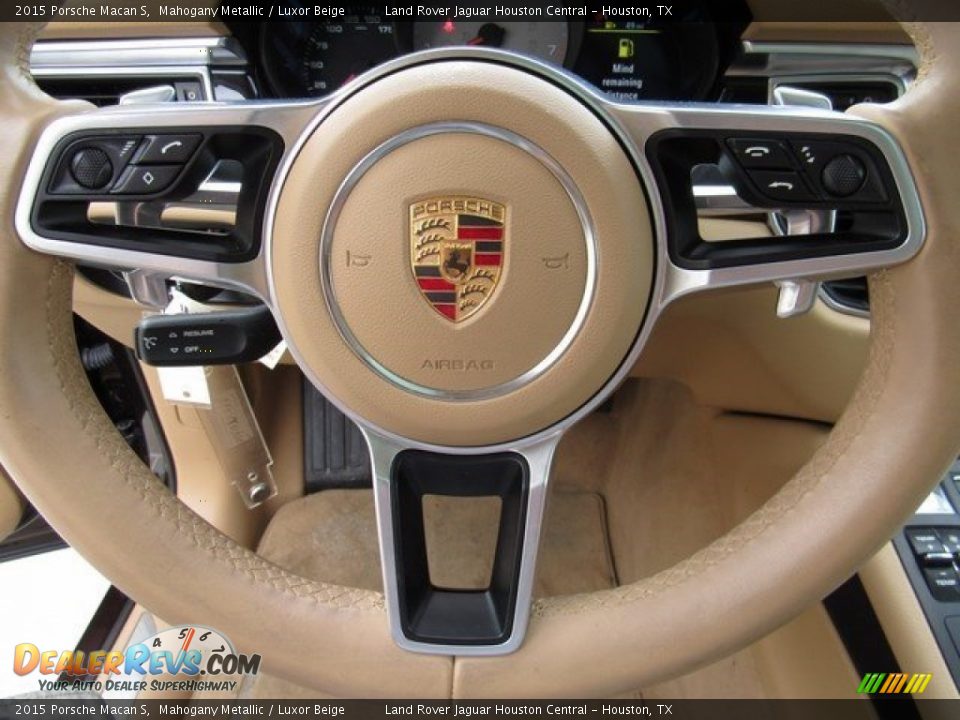 2015 Porsche Macan S Steering Wheel Photo #24