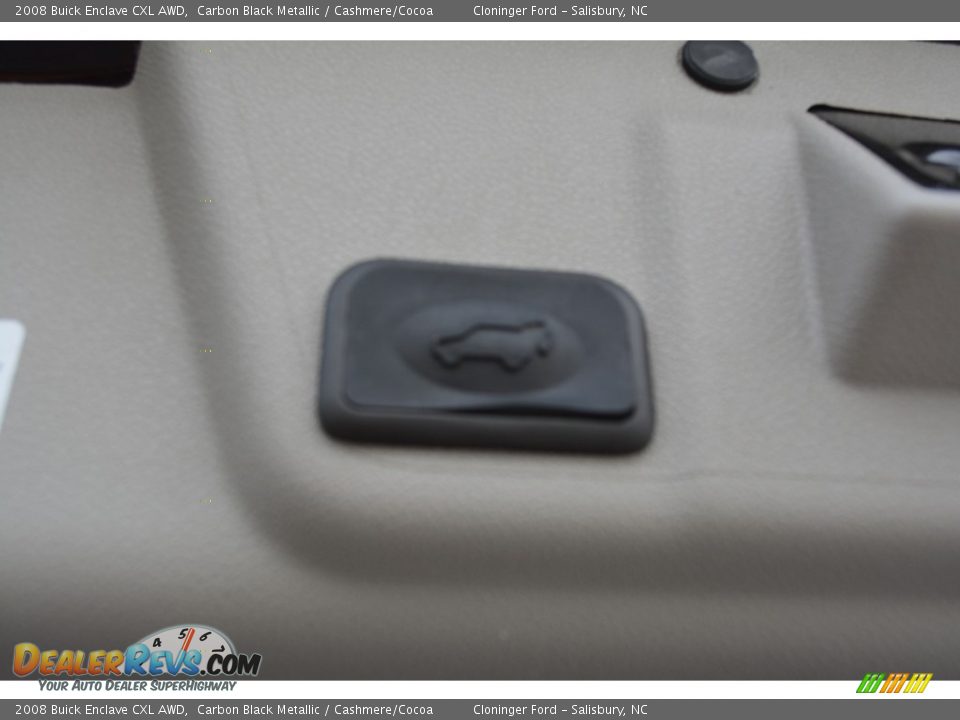 2008 Buick Enclave CXL AWD Carbon Black Metallic / Cashmere/Cocoa Photo #14