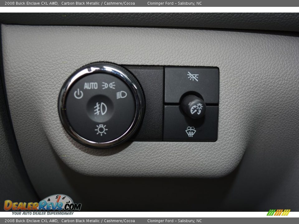 2008 Buick Enclave CXL AWD Carbon Black Metallic / Cashmere/Cocoa Photo #26