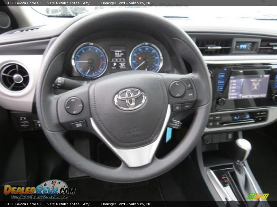 2017 Toyota Corolla LE Steering Wheel Photo #5
