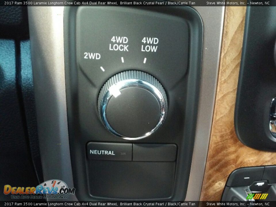 Controls of 2017 Ram 3500 Laramie Longhorn Crew Cab 4x4 Dual Rear Wheel Photo #5