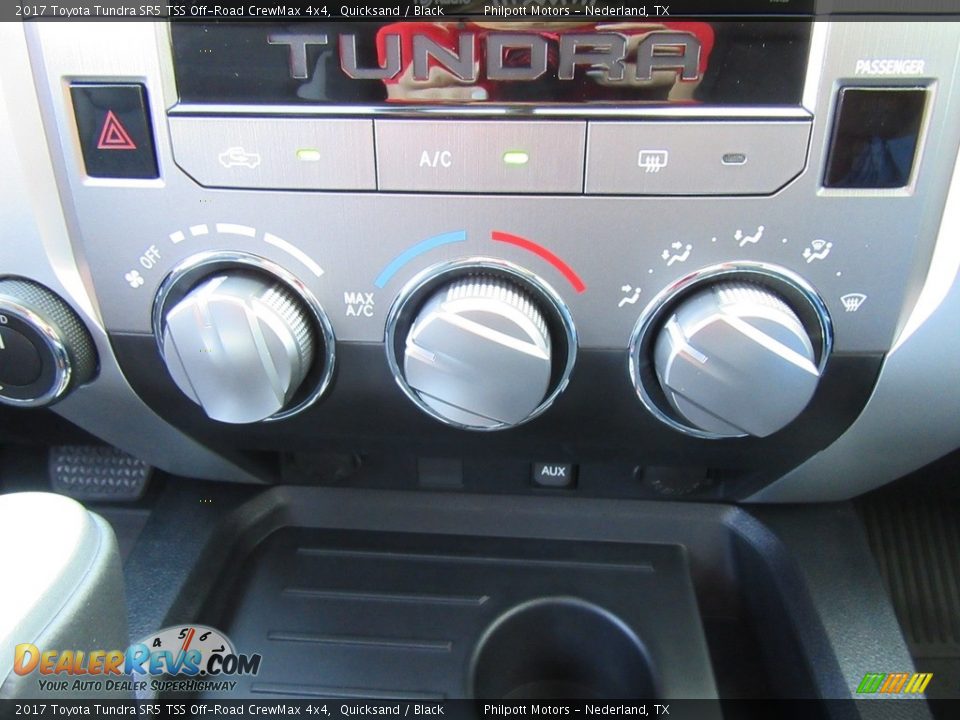 Controls of 2017 Toyota Tundra SR5 TSS Off-Road CrewMax 4x4 Photo #28