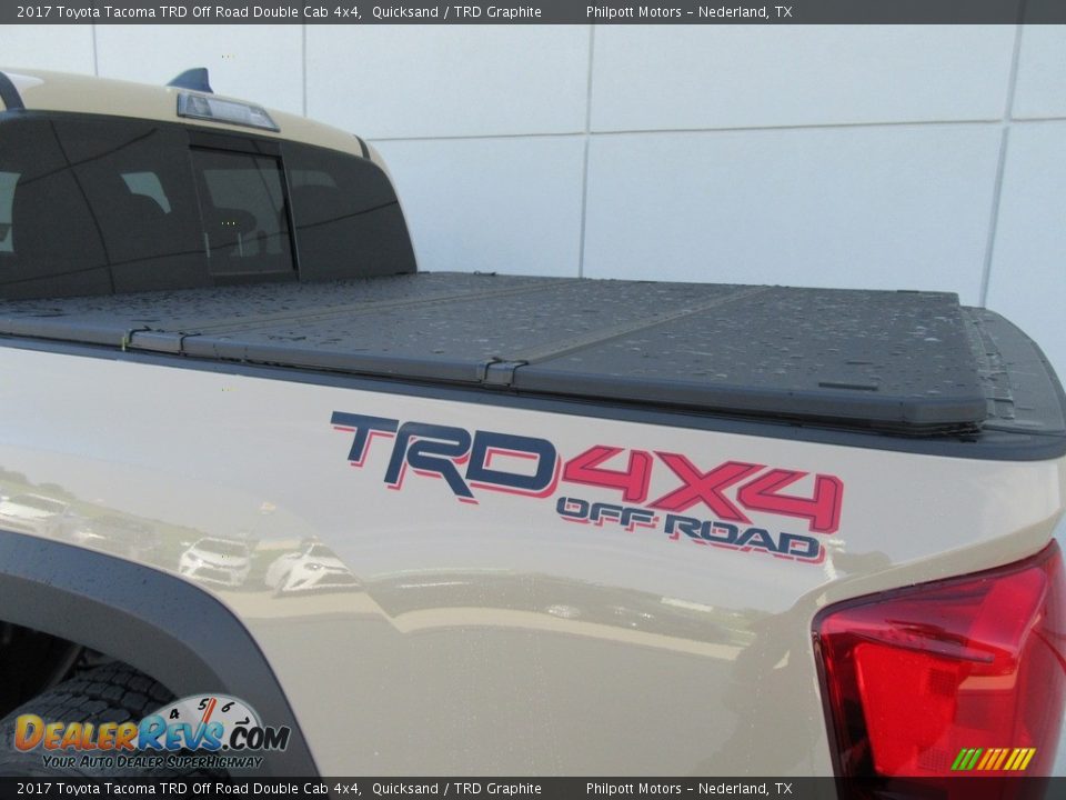 2017 Toyota Tacoma TRD Off Road Double Cab 4x4 Quicksand / TRD Graphite Photo #16