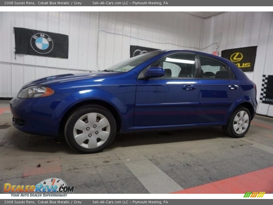 2008 Suzuki Reno Cobalt Blue Metallic / Grey Photo #2