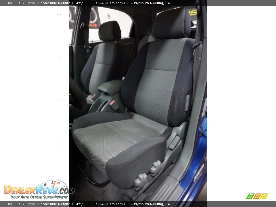 2008 Suzuki Reno Cobalt Blue Metallic / Grey Photo #23