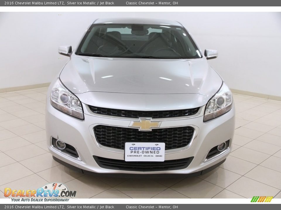 2016 Chevrolet Malibu Limited LTZ Silver Ice Metallic / Jet Black Photo #2