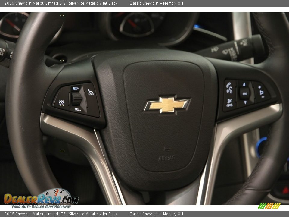 2016 Chevrolet Malibu Limited LTZ Silver Ice Metallic / Jet Black Photo #6