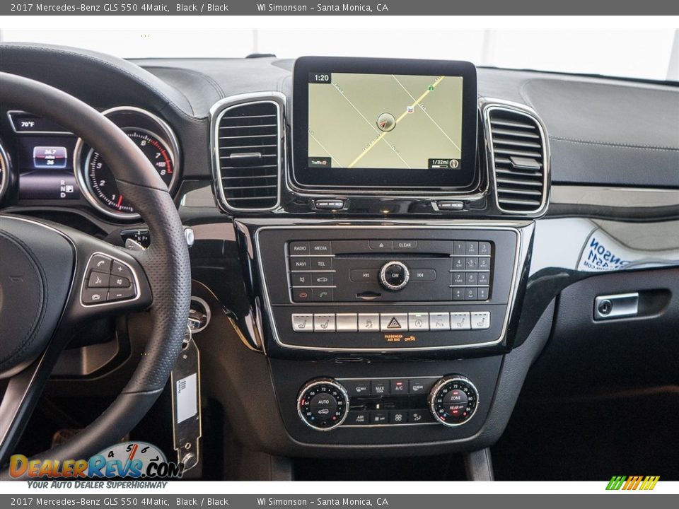 Controls of 2017 Mercedes-Benz GLS 550 4Matic Photo #7