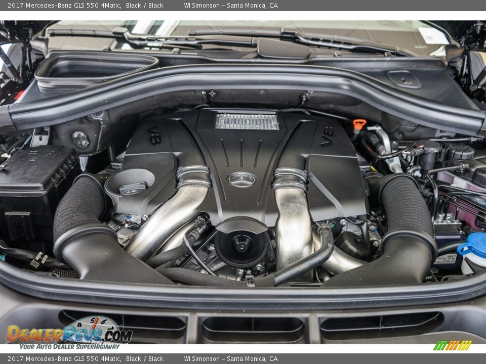 2017 Mercedes-Benz GLS 550 4Matic 4.7 Liter Turbocharged DOHC 32-Valve VVT V8 Engine Photo #9