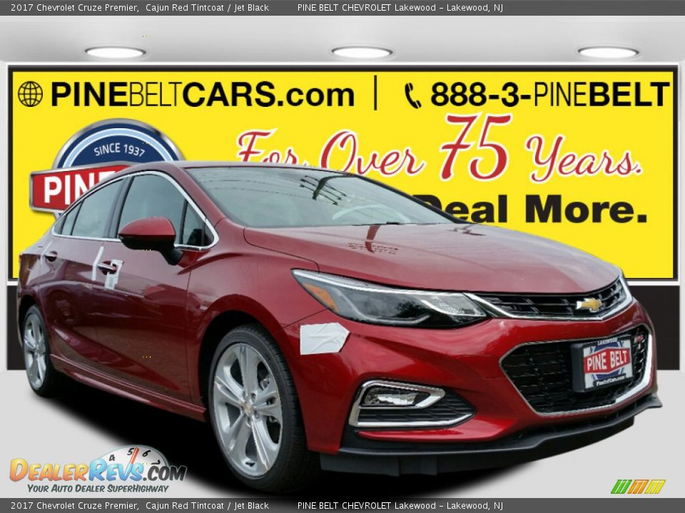 2017 Chevrolet Cruze Premier Cajun Red Tintcoat / Jet Black Photo #1