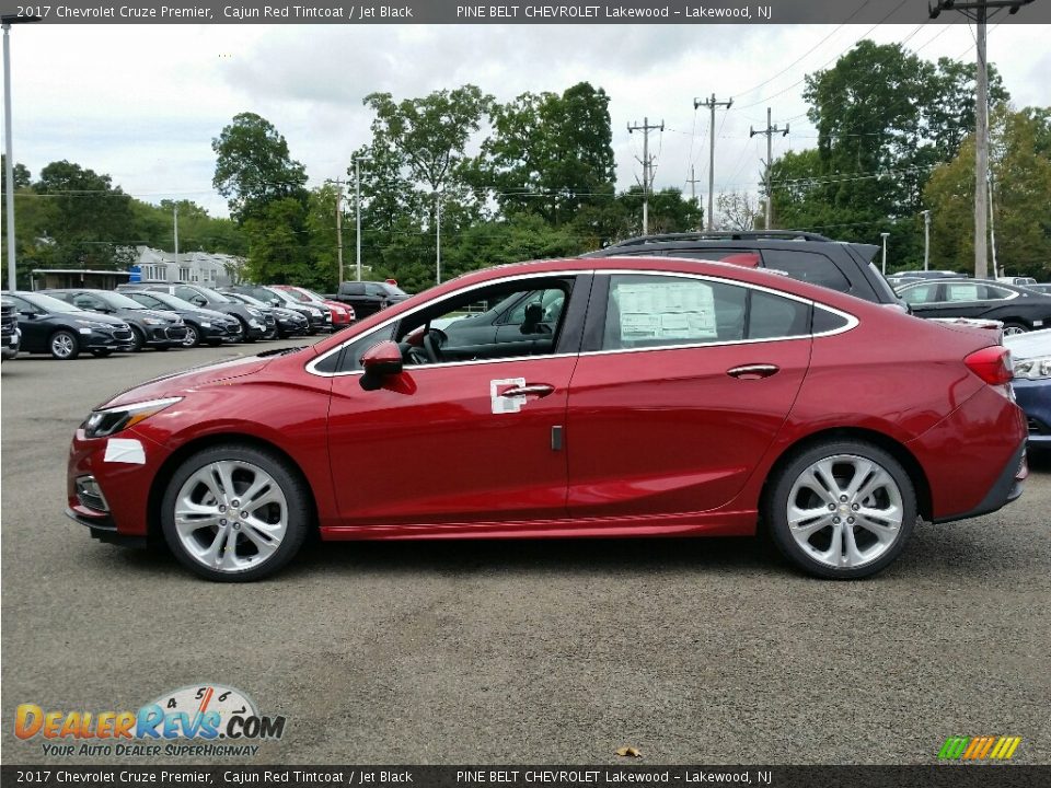 2017 Chevrolet Cruze Premier Cajun Red Tintcoat / Jet Black Photo #3
