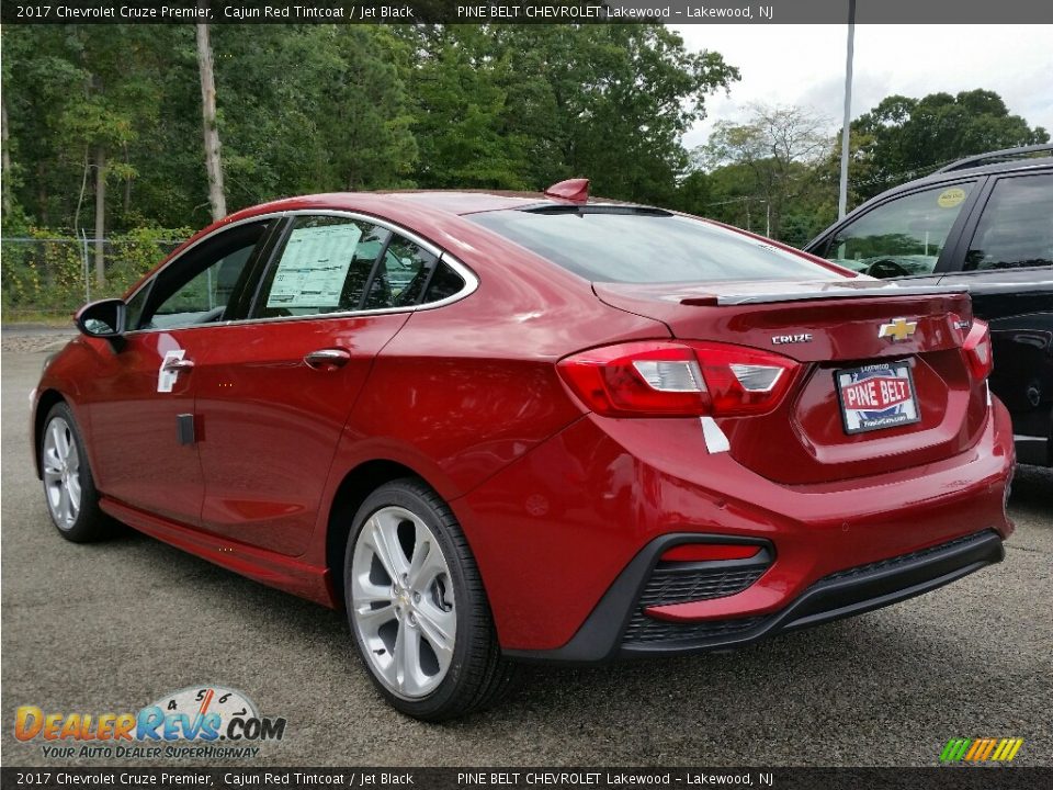 2017 Chevrolet Cruze Premier Cajun Red Tintcoat / Jet Black Photo #4