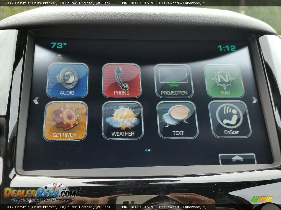 2017 Chevrolet Cruze Premier Cajun Red Tintcoat / Jet Black Photo #9