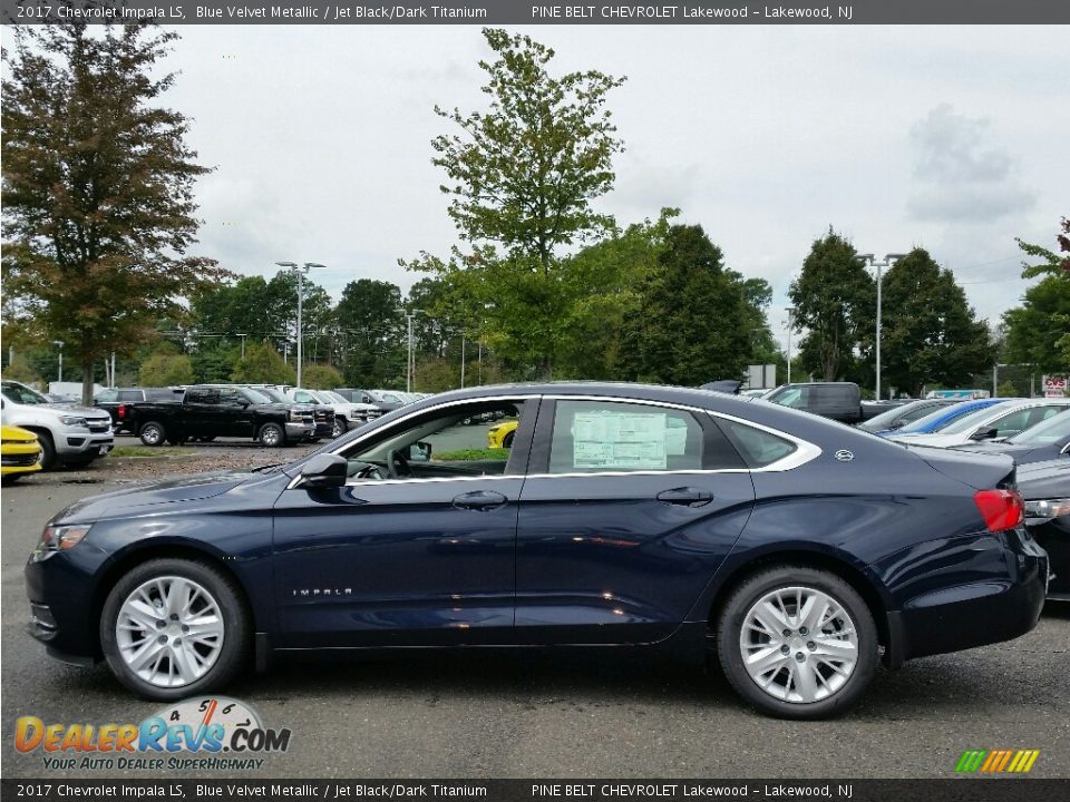 Blue Velvet Metallic 2017 Chevrolet Impala LS Photo #3