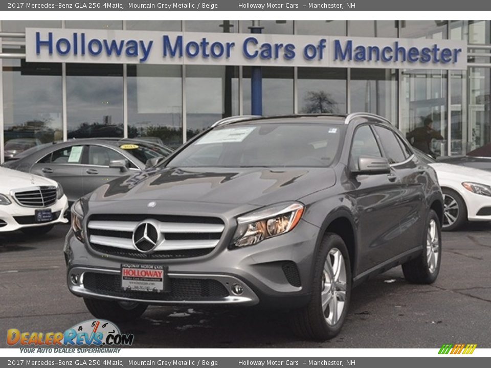 2017 Mercedes-Benz GLA 250 4Matic Mountain Grey Metallic / Beige Photo #1