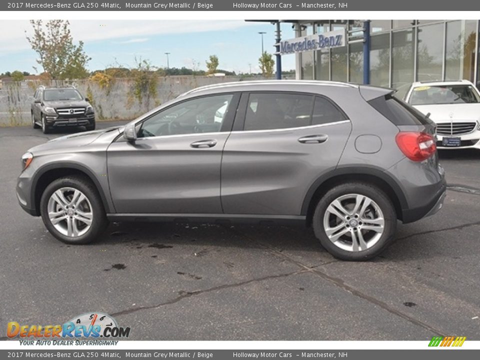 2017 Mercedes-Benz GLA 250 4Matic Mountain Grey Metallic / Beige Photo #2