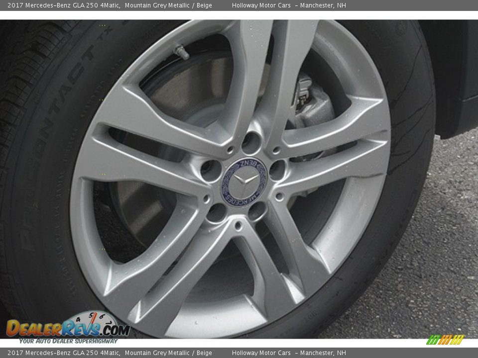 2017 Mercedes-Benz GLA 250 4Matic Mountain Grey Metallic / Beige Photo #4