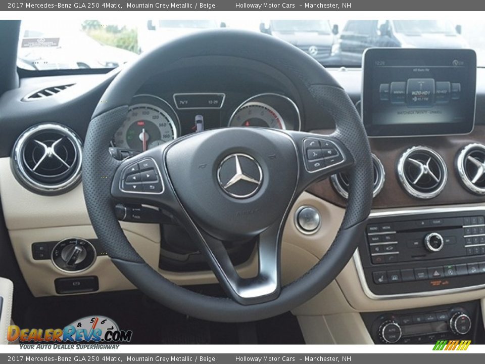 2017 Mercedes-Benz GLA 250 4Matic Mountain Grey Metallic / Beige Photo #5