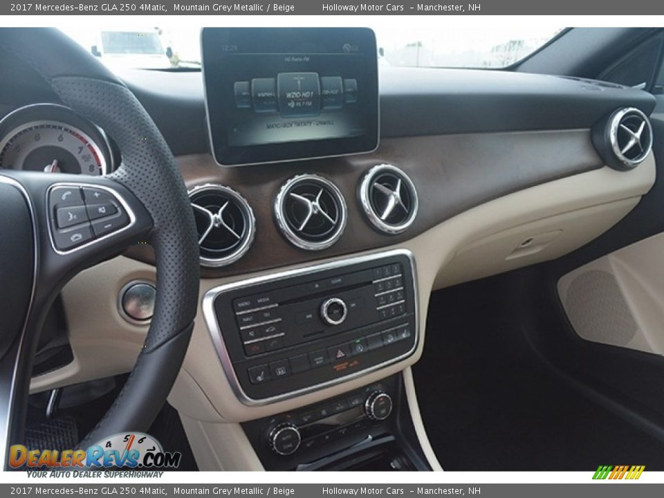 2017 Mercedes-Benz GLA 250 4Matic Mountain Grey Metallic / Beige Photo #7