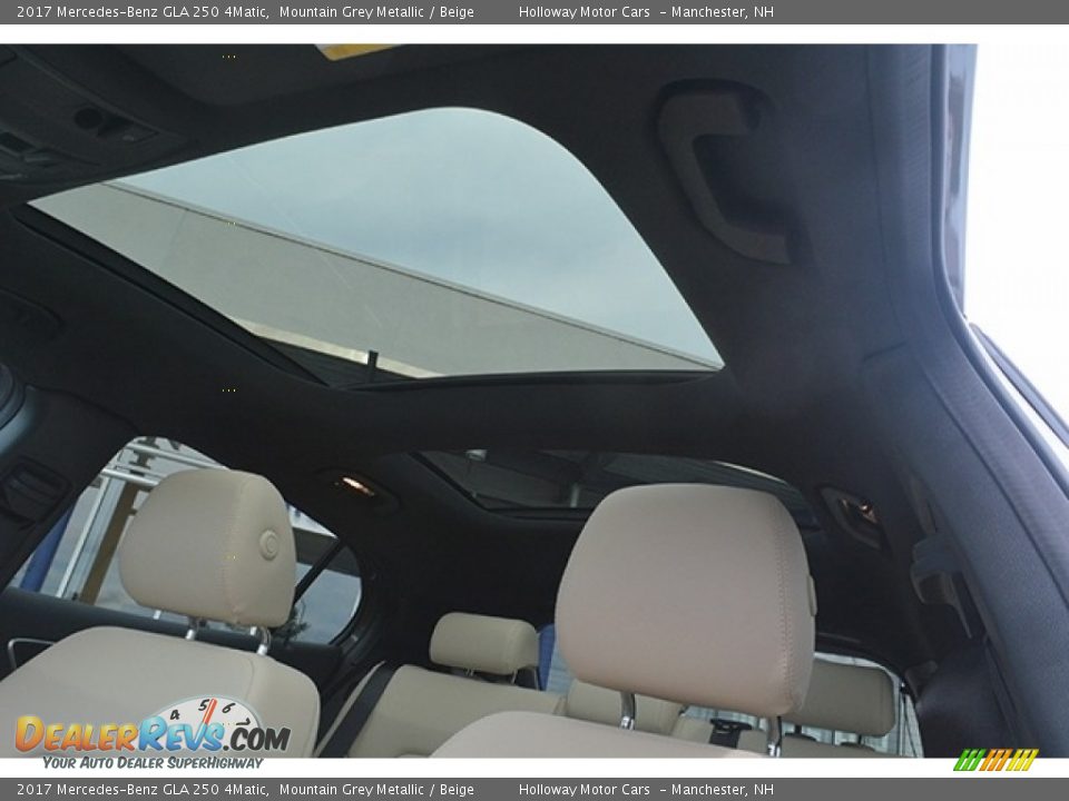 2017 Mercedes-Benz GLA 250 4Matic Mountain Grey Metallic / Beige Photo #8