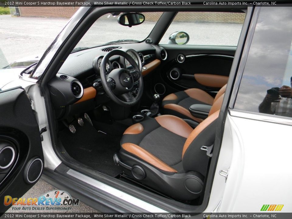 Cross Check Toffee/Carbon Black Interior - 2012 Mini Cooper S Hardtop Bayswater Package Photo #16