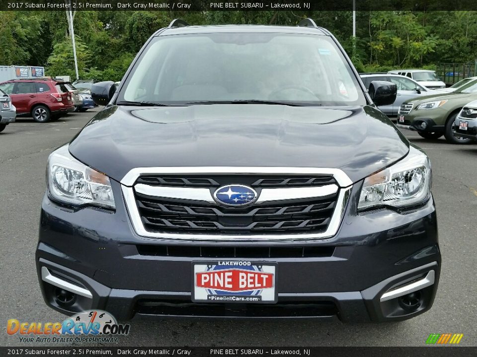 2017 Subaru Forester 2.5i Premium Dark Gray Metallic / Gray Photo #2