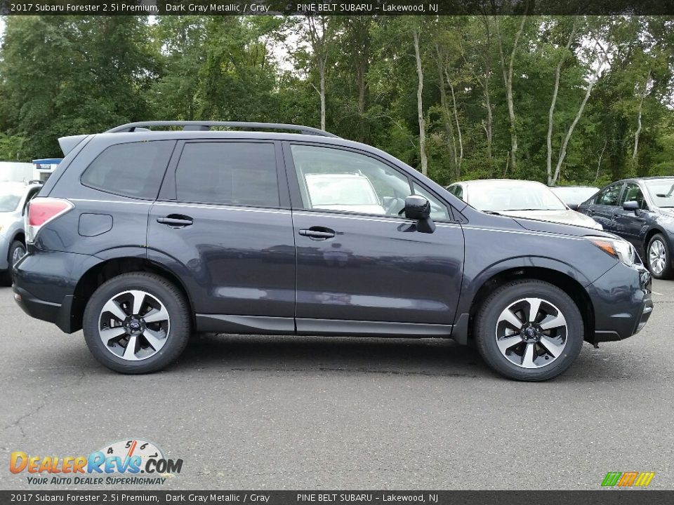 2017 Subaru Forester 2.5i Premium Dark Gray Metallic / Gray Photo #3