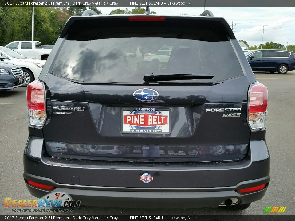 2017 Subaru Forester 2.5i Premium Dark Gray Metallic / Gray Photo #5