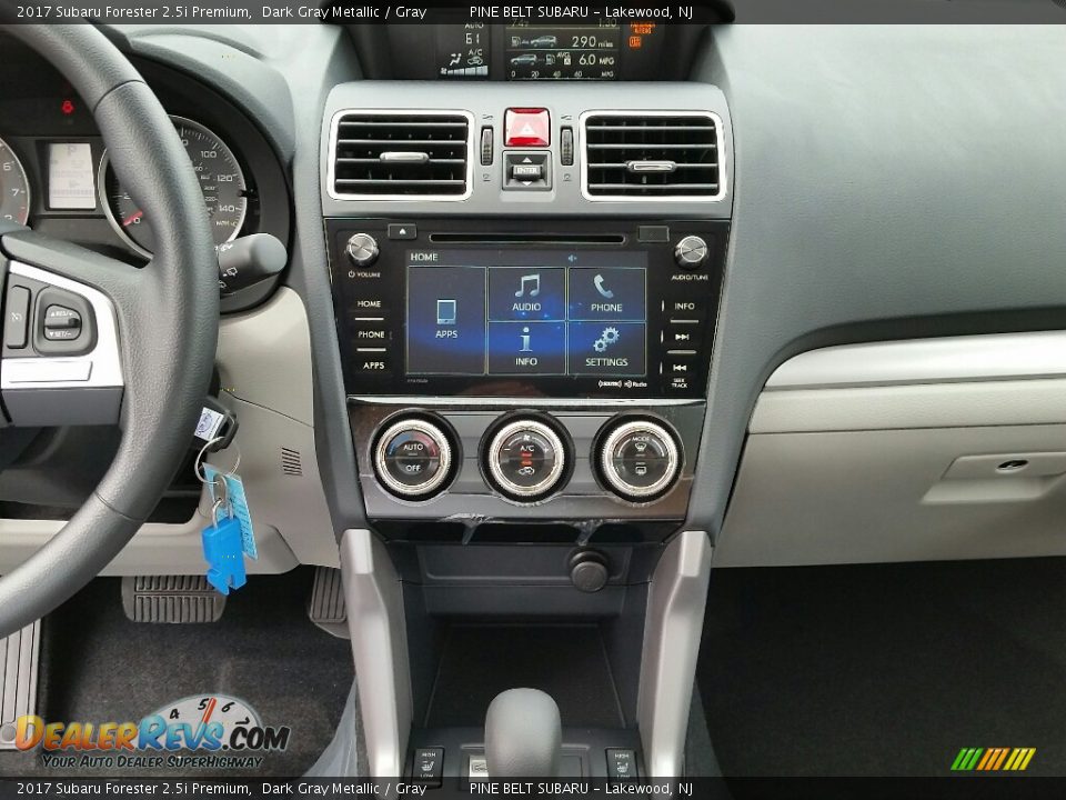 2017 Subaru Forester 2.5i Premium Dark Gray Metallic / Gray Photo #9