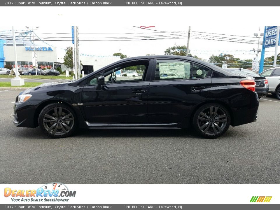 2017 Subaru WRX Premium Crystal Black Silica / Carbon Black Photo #3